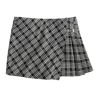 Girls 6-16 SO® Adaptive Pleated Wrap Skort