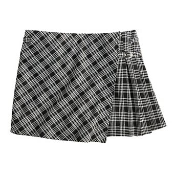 Girls 6-16 SO® Adaptive Pleated Wrap Skort