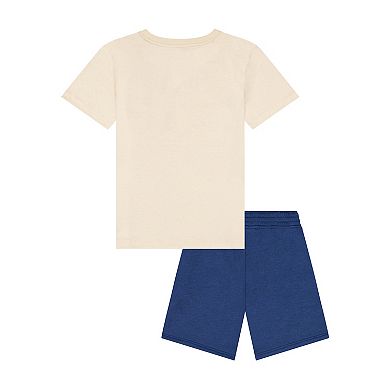 Boys 8-12 Aeropostale 2-pc. Graphic Tee & Fleece Shorts Set