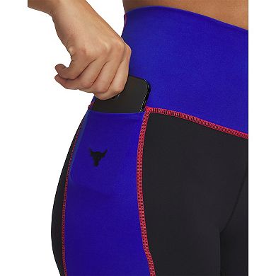 Women's Under Armour Project Rock High-Rise Ankle Leggings