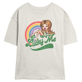 Juniors' Bratz Lucky Me Skimmer Graphic Tee