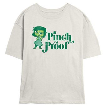 Disney / Pixar's Inside Out Disgust Pinch Proof Juniors' Skimmer Graphic Tee