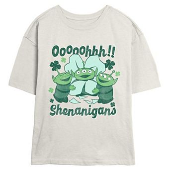 Disney / Pixar's Toy Story Aliens Ooooohhh Shenanigans Juniors' Skimmer Graphic Tee