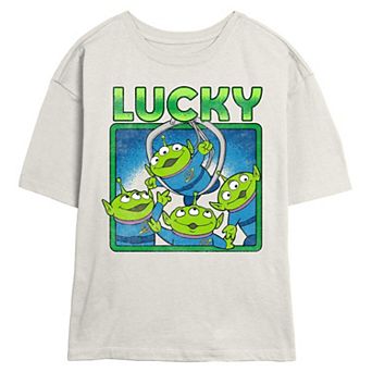 Disney / Pixar's Toy Story Lucky Aliens Juniors' Skimmer Graphic Tee