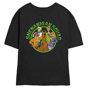 Juniors' Scooby-Doo Shenanigan Squad Skimmer Graphic Tee