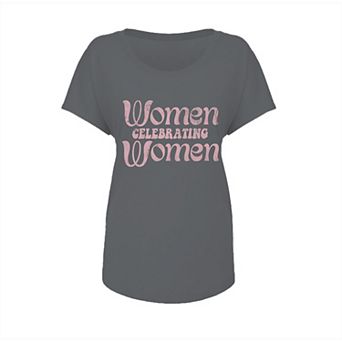 Junior's Grayson Threads Women Celebrating Graphic Tee