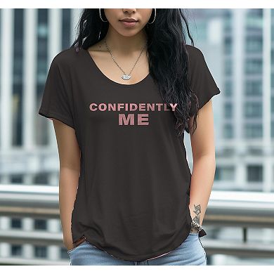 Junior's Confidently Me Graphic Tee