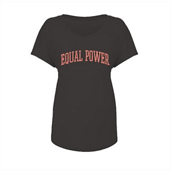 Junior's Grayson Threads Equal Power Graphic Tee