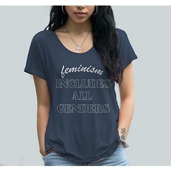 Junior's Grayson Threads Feminism Includes Graphic Tee