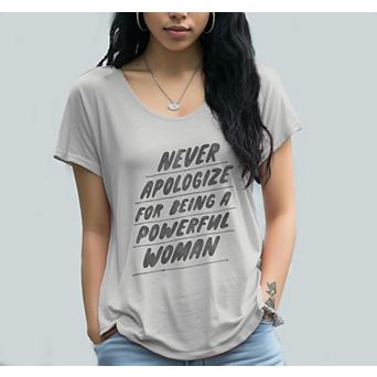 Junior's Grayson Threads Never Apologize Graphic Tee