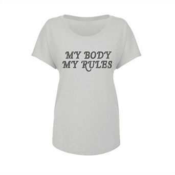 Junior's Grayson Threads My Body Graphic Tee