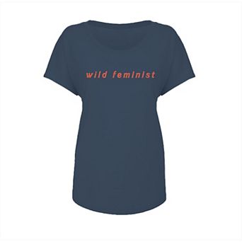 Junior's Grayson Threads Wild Feminist Graphic Tee
