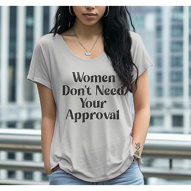 Junior's Women Don't Need Graphic Tee