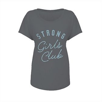 Junior's Grayson Threads Strong Girls Graphic Tee