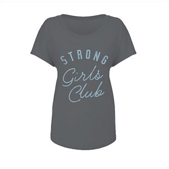 Junior's Grayson Threads Strong Girls Graphic Tee