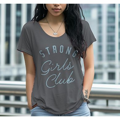 Junior's Strong Girls Graphic Tee