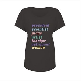 Junior's Grayson Threads President Graphic Tee