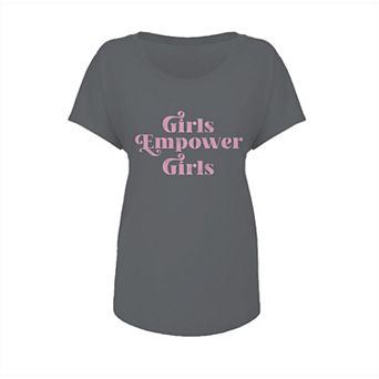 Junior's Grayson Threads Girls Empower Graphic Tee