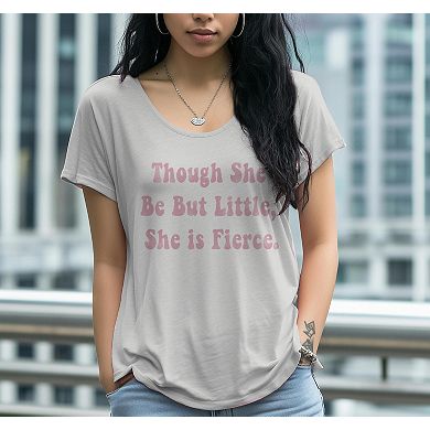 Junior's Though She Graphic Tee