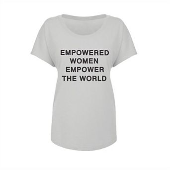 Junior's Grayson Threads Empowered Women Empower Graphic Tee