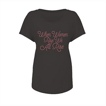 Junior's Grayson Threads When Women Graphic Tee