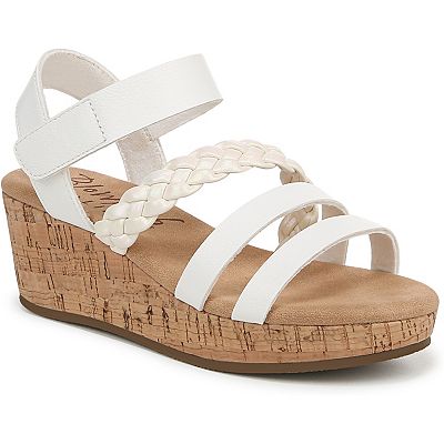 Blowfish Malibu Kids Glitter Strappy Wedge Sandals