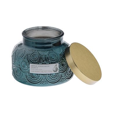 Sonoma Goods For Life® Apple Cinnamon Donut 18.2 oz Hand Poured Jar Candle