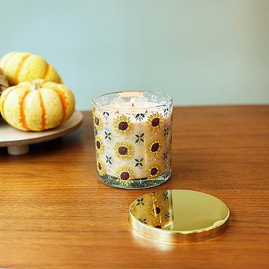 Sonoma Goods For Life® Sunflower Decorative Jar Candle