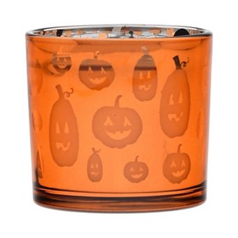 Celebrate Together™ Halloween Pumpkin Spice Etched Mini Candle Jar