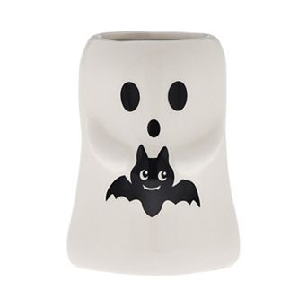 Celebrate Together™ Halloween Ghost Candle with Bat Decoration