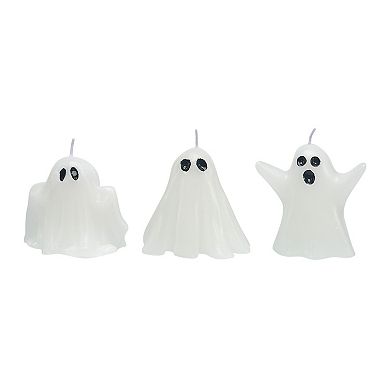 Celebrate Together™ Halloween 3-pk. Ghost Candle Box Set
