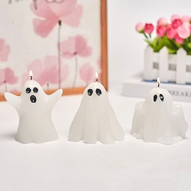 Celebrate Together™ Halloween 3-pk. Ghost Candle Box Set