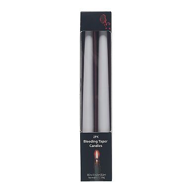 Celebrate Together Halloween 2-pk. Bleeding Taper Candles