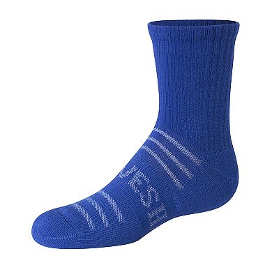 Hanes Moves Ultimate Boys' Seamless Stretch Mid Crew Socks 6-Pairs