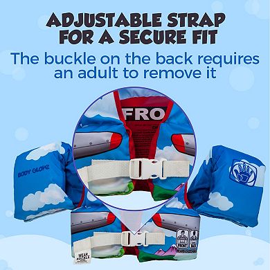 Body Glove Paddle Pals Motion Life Jacket - USCG and Transport Canada Approved Fits 30-50 LBS