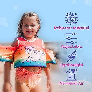 Body Glove Paddle Pals Life Jacket - USCG and Transport Canada Approved Kids Swim Vest 30-50 LBS