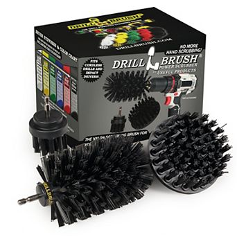 Grill Cleaning Brush Set - Baked On Food Remover Brush - Bbq Cleaning - Conceret Cleaner