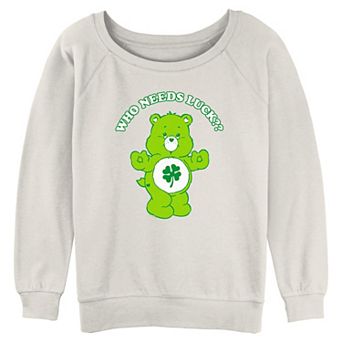 Juniors' Care Bears Good Luck Bear Who Needs Luck Graphic Pullover