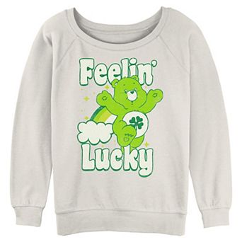 Juniors' Care Bears Good Luck Bear Feelin' Lucky Graphic Pullover