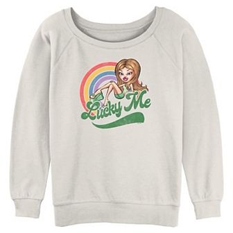 Juniors' Bratz Lucky Me Graphic Pullover