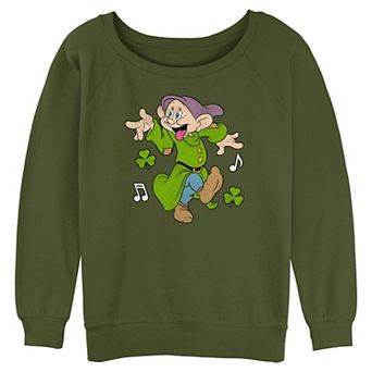 Disney's Snow White And The Seven Dwarfs Dopey Irish Jig Dance Juniors' Graphic Pullover