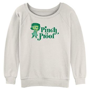 Disney / Pixar's Inside Out Disgust Pinch Proof Juniors' Graphic Pullover