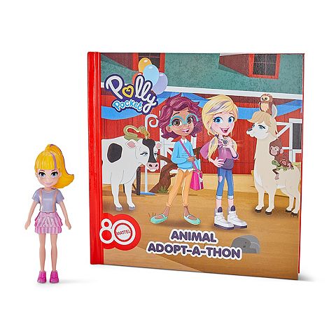Детские куклы Kohl's Cares Mattel 80th Polly Pocket Animal Adopt-A-Thon 2 pc Playset