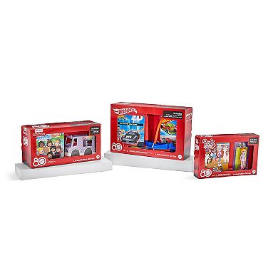 Kohl's Cares® Mattel 80th Anniversary Hot Wheels 2-pc. Race Track, Vehicle & Book Bundle