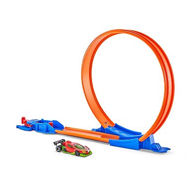 Kohl's Cares® Mattel 80th Anniversary Hot Wheels 2-pc. Race Track, Vehicle & Book Bundle