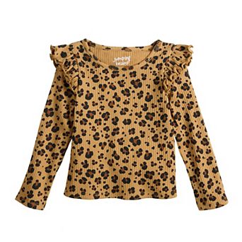 Toddler & Girls 2-12 Jumping Beans® Physical Adaptive Double Layer Knit Top