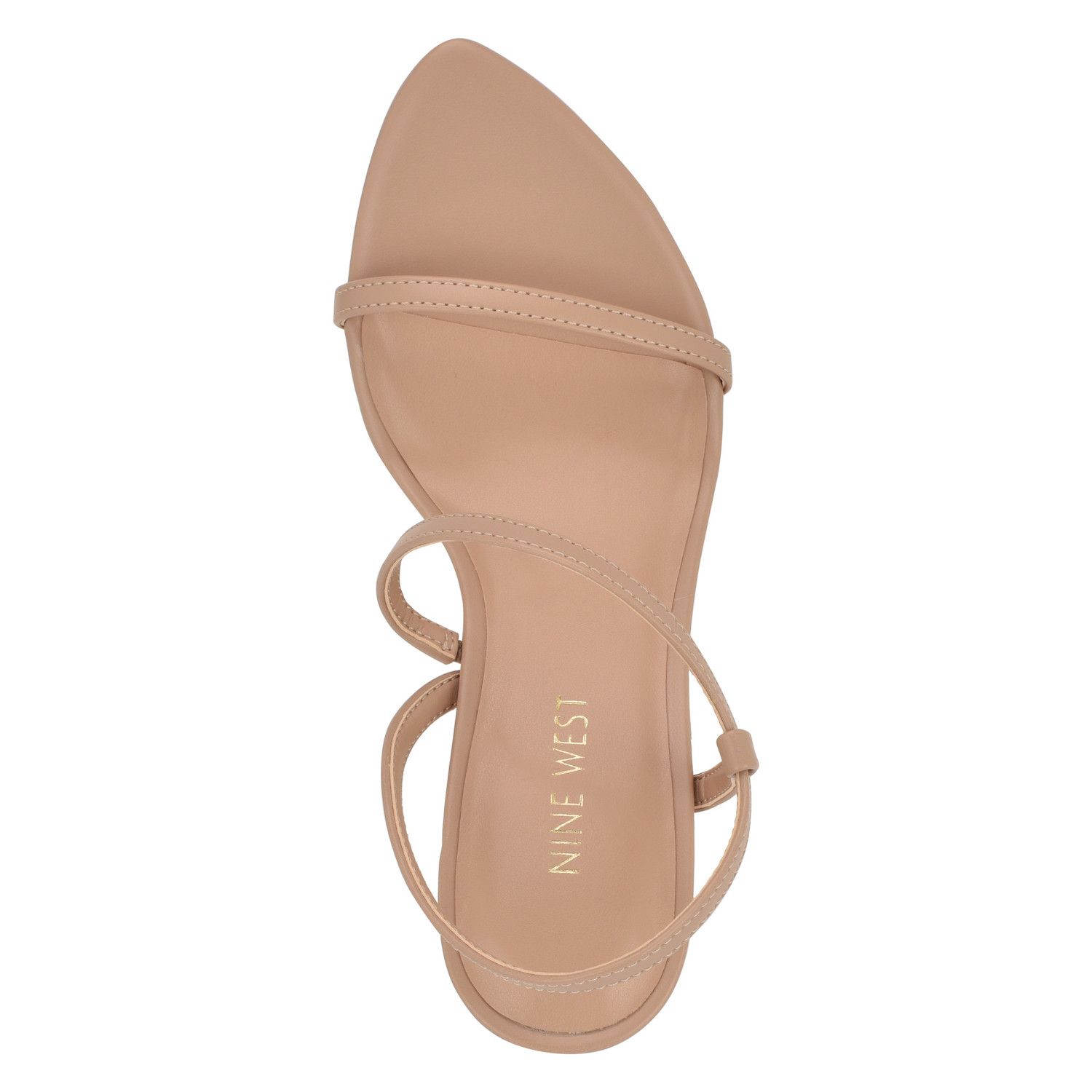 Nine West Women's Milday Heeled Sandal - Adjustable Ankle Strap & Square Toe Block Heels