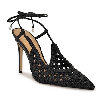 Nine West Fessla Women's Stiletto Heel Pointy Toe Dress Pumps