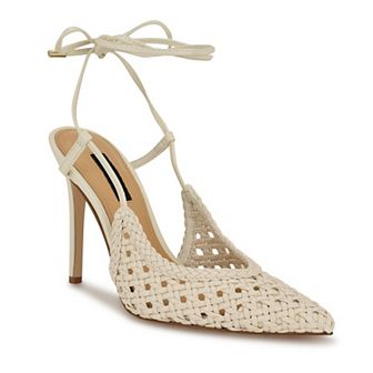 Nine West Fessla Women's Stiletto Heel Pointy Toe Dress Pumps