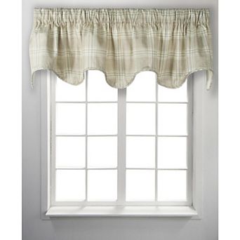 Light Blocking Cool Adjustable Bartlett Lined Scallop Window Valance